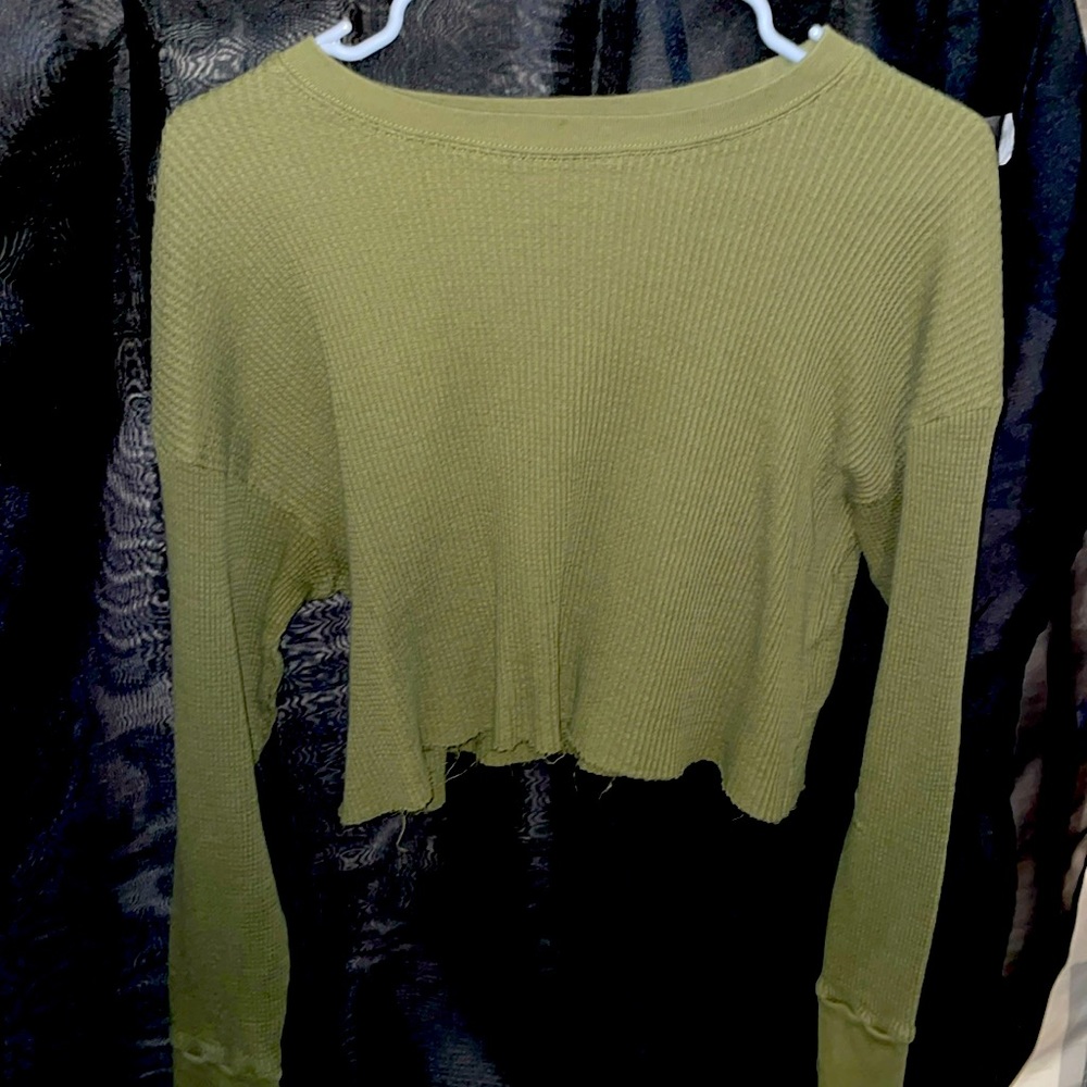 Crop sweater